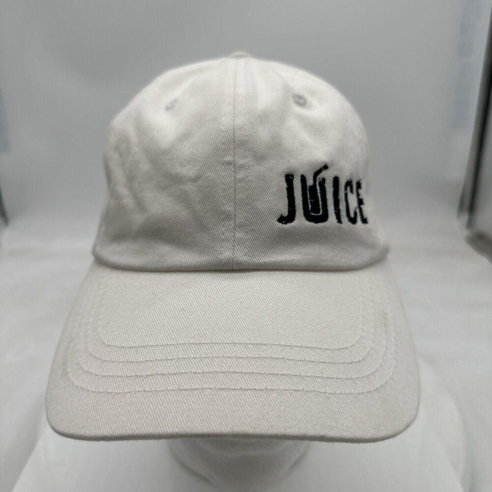 White "Juice" Cap America adujustable women's hat baseball cap